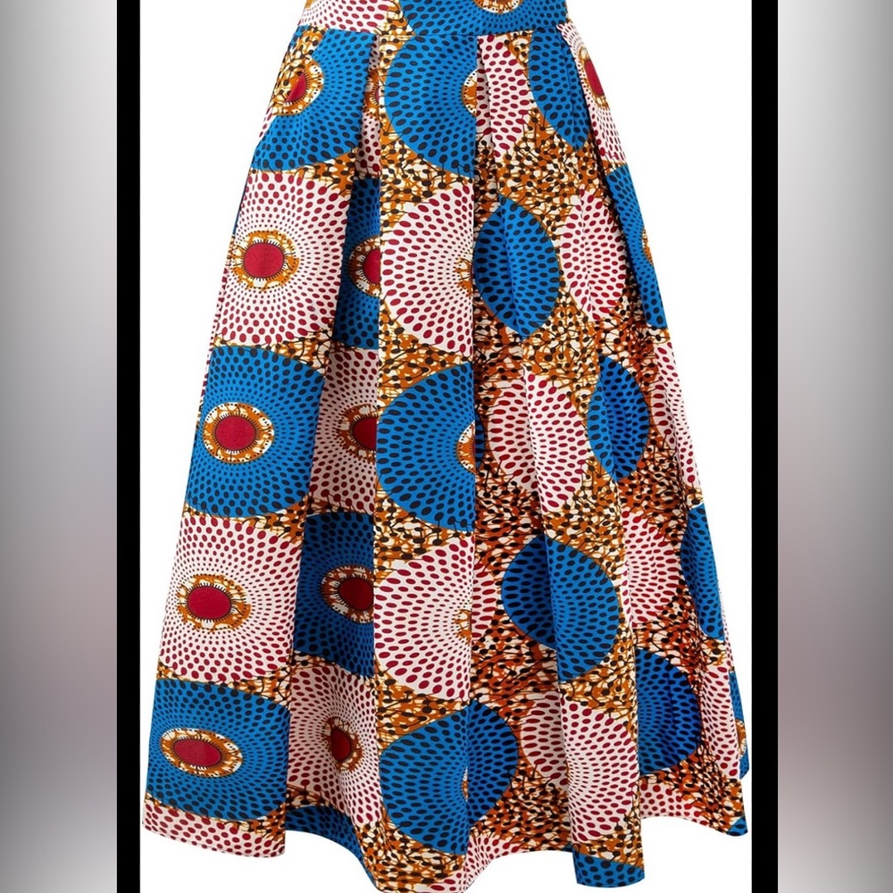 Colorful A-Line Skirt